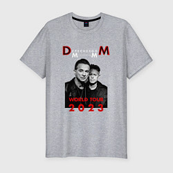 Футболка slim-fit Depeche Mode - Memento Mori Dave and Martin, цвет: меланж