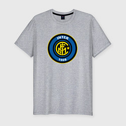 Футболка slim-fit Inter sport fc, цвет: меланж