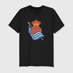 Футболка slim-fit Real Sociedad fc club, цвет: черный