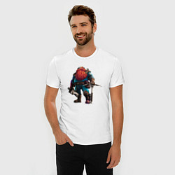 Футболка slim-fit Deep Rock Galactic, цвет: белый — фото 2