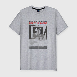 Футболка slim-fit Depeche Mode - Music For The Masses Bongs, цвет: меланж