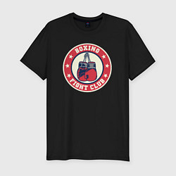 Футболка slim-fit Boxing fight club, цвет: черный