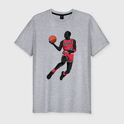 Футболка slim-fit Retro Jordan, цвет: меланж