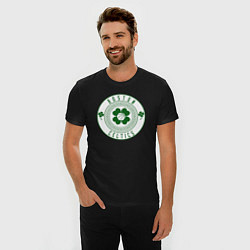 Футболка slim-fit Team Celtics, цвет: черный — фото 2