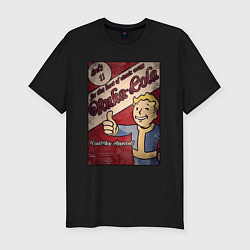 Футболка slim-fit Vault boy - nuclear cola, цвет: черный