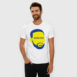 Футболка slim-fit Golden State Curry, цвет: белый — фото 2