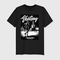 Мужская slim-футболка MoMo - фигурное катание