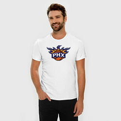 Футболка slim-fit Phoenix Suns fire, цвет: белый — фото 2