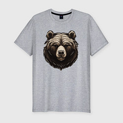 Футболка slim-fit Хозяин тайги, цвет: меланж