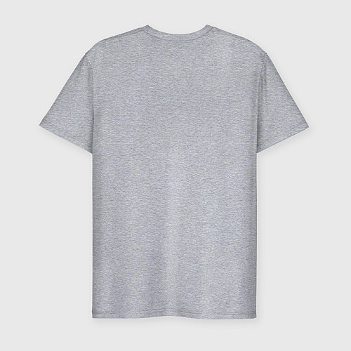 Мужская slim-футболка Dont sweat the Technics / Меланж – фото 2