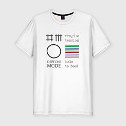 Футболка slim-fit Depeche Mode - Hole to feed, цвет: белый