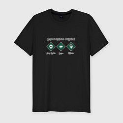 Футболка slim-fit Непростительные заклятия, цвет: черный
