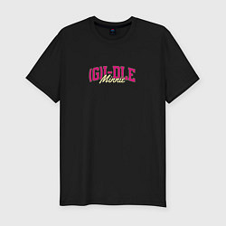 Футболка slim-fit Minnie k-girls, цвет: черный