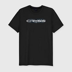 Футболка slim-fit Crysis логотип, цвет: черный