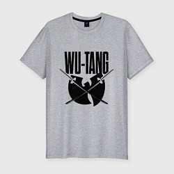 Футболка slim-fit Wu tang catana, цвет: меланж