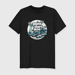 Футболка slim-fit GTA - cars, цвет: черный