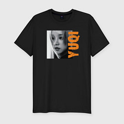Футболка slim-fit Yuqi k-stars, цвет: черный