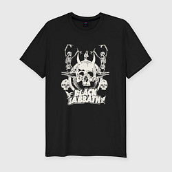 Футболка slim-fit Black Sabbath con stampa, цвет: черный