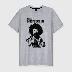 Футболка slim-fit Johnny Allen Hendrix, цвет: меланж