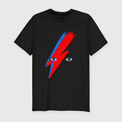 Мужская slim-футболка Bowie
