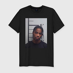 Футболка slim-fit Travis Scott magshot, цвет: черный