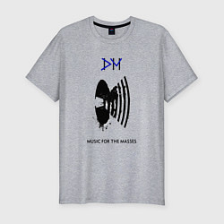 Футболка slim-fit Depeche Mode - for the masses, цвет: меланж