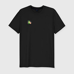 Футболка slim-fit Игры индекса, цвет: черный