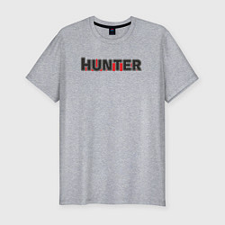 Футболка slim-fit Hunter, цвет: меланж