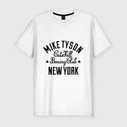 Мужская slim-футболка Mike Tyson: New York