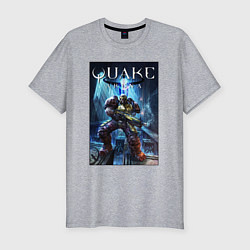 Мужская slim-футболка Quake arena - Ranger