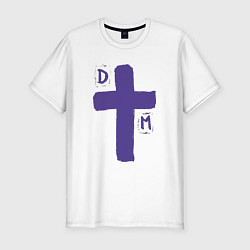 Футболка slim-fit Depeche Mode - sofad cross, цвет: белый