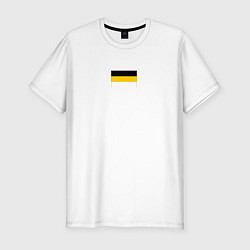 Мужская slim-футболка Rus empire minimalism