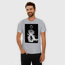 Футболка slim-fit Семь смертных грехов Мелиодас, цвет: меланж — фото 2