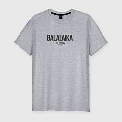 Футболка slim-fit Balalaika, цвет: меланж
