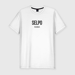 Мужская slim-футболка Selpo