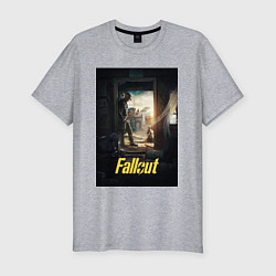 Футболка slim-fit Fallout - The Ghoul, цвет: меланж