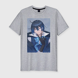 Мужская slim-футболка Ванитас в костюме