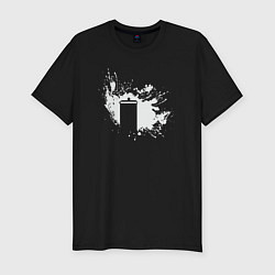 Футболка slim-fit Tardis splash, цвет: черный