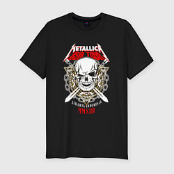 Футболка slim-fit Metallica asia tour, цвет: черный