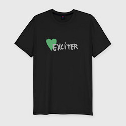 Футболка slim-fit Depeche Mode - Exciter logos, цвет: черный