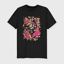Футболка slim-fit Megaera furie Hades, цвет: черный