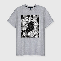 Мужская slim-футболка Охотник х Охотник Хролло Люцильфер