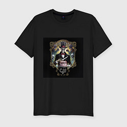 Футболка slim-fit Юбилейная - Скелеты в шкафу, цвет: черный