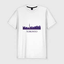 Футболка slim-fit Силуэт Торонто, цвет: белый