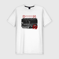 Футболка slim-fit Depeche Mode - Live memento mori, цвет: белый
