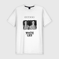 Футболка slim-fit White Lies - Ritual, цвет: белый