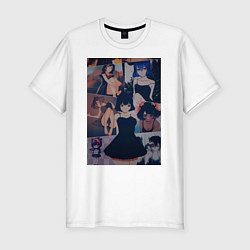 Футболка slim-fit Чёрный клевер Секре Сваллотейл, цвет: белый