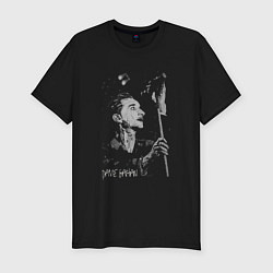 Футболка slim-fit Depeche Mode - Gahan microphone, цвет: черный