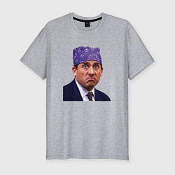 Мужская slim-футболка Prison mike Michael Scott офис