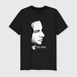 Футболка slim-fit Dave Gahan from depeche mode face, цвет: черный